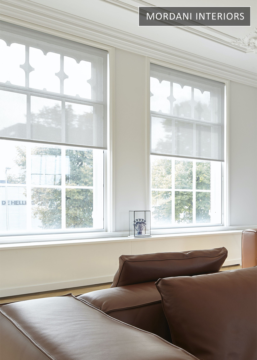 White Translucent Window Roller Blinds